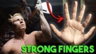 'Build Finger Strength w Magnus Midtbø Method'
