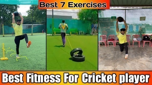 'Top 7 Exercises for Fast Bowler | Best Fitness For Cricket player | #cricket #bowling #youtube #sp'