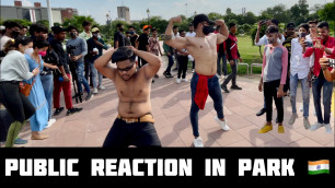 'When Fitness Freak Goes Shirtless in Public | Connaught Place CP-Delhi (India)