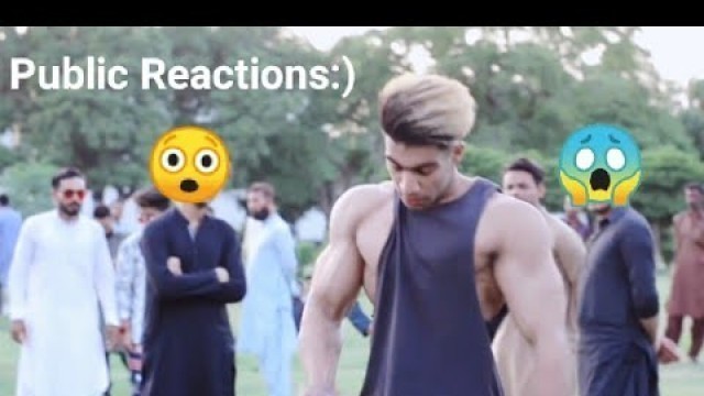 'When Fitness Freak Goes in Public for the photoshoot in Karachi 