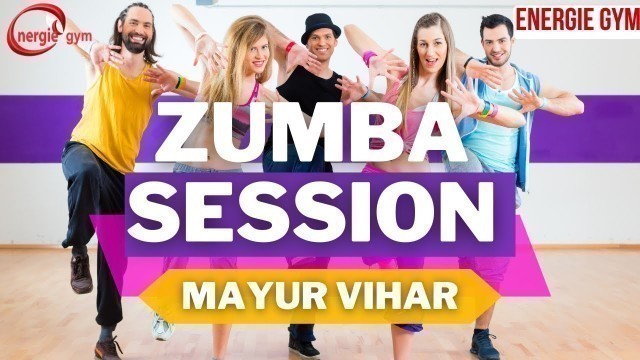 '#zumba session  at #energie Gym, Mayur Vihar'