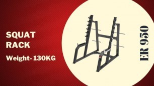 'ENERGIE FITNESS - Get stronger and Fit with Squat Rack for Gym ER 950'