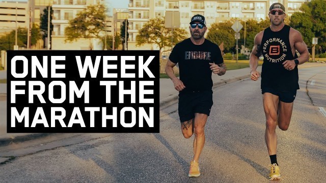 'How to Taper for Your Next Endurance Event + Running with Cameron Hanes | Marathon Prep, E14'