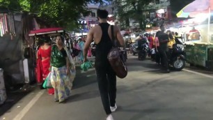 'when fitness freak goes shirtless in public | hirapur market |  