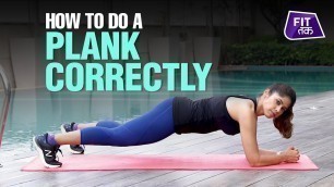 'Planks For Beginners: How To Do Planks | Fit Tak'