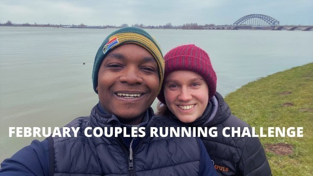 'February Couples Running Challenge | Fitness Couple Workout Motivation | Part 1'