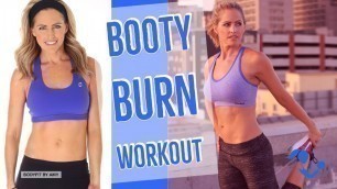 25 Minute Booty Burn Workout:  No Equipment Workout to Strengthen & Sculpt your butt, legs and hips