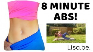 '8 Minute Abs - Full Core Workout'