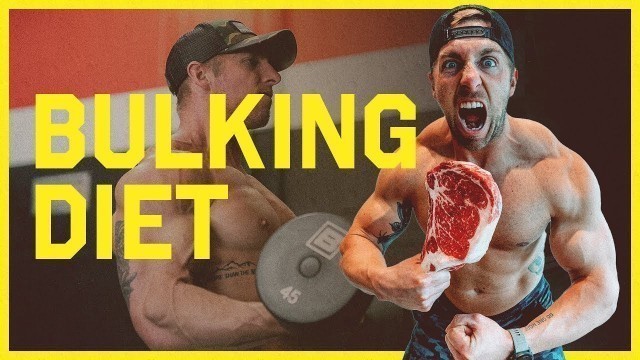 'My 4,200 Calorie Bulking Diet | THE HYBRID BUILD EP3'