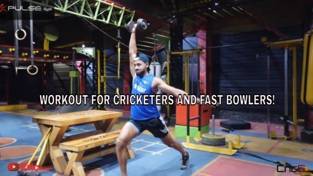 'FAST BOWLER\'S Gym training and exercises  with Vineet Panwar India U -19 and Ranji Trophy player.'