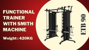 'Use of Functional Trainer with Smith Machine Energie Fitness (ETB-90)'