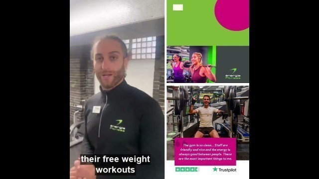 'Energie Fitness - Triple Stack / UGC Gym Tour Ad'