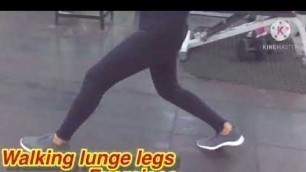 'walking lunge legs workout ( by #fitness Sonali)'