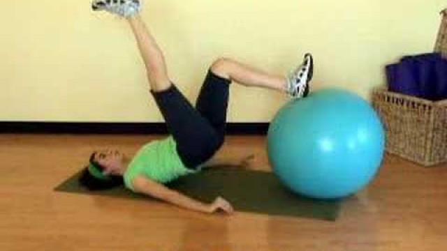 'The Best Butt Workout with a Stability Ball'