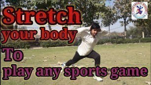 'Cricket exercises,how to stretch your body?sports exercise cricket fitness,yoga teacher,yoga'