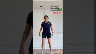 'Genelia Deshmukh Monday Morning Workouts Fitness Freak Latest Video'