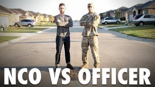 'Military Q&A: Enlisted versus Officer with Nick Bare'