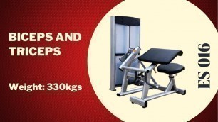 'Bicep/ Triceps Day with ES 016 Commercial Dual Station | Energie Fitness'