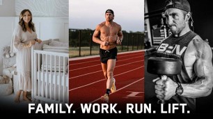 'FAMILY. WORK. RUN. LIFT.'