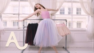 'Alexa Chung Learns How To Do A Ballet Workout | ALEXACHUNG'