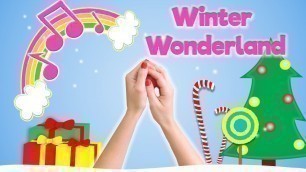 'Winter wonderland dough gym routine | play dough finger gym to music'