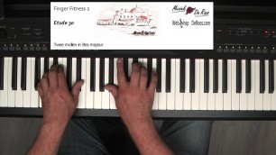 'Finger Fitness for keyboard deel 2, Etude 30, keyboard etudes, Play along, Learn to play, Yamaha'