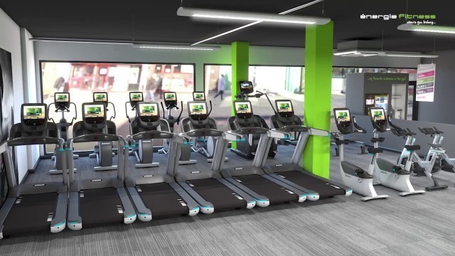 'énergie Fitness Streatham - Flythrough Animation'