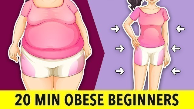 'Simple 20 Minute Exercise for Obese Beginners at Home'