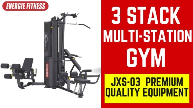 'Imported Heavy Duty Commercial 3-stack Multi Function JXS 03 | By Energie Fitness'