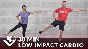 'Low Impact Total Body Cardio Workout at Home for Beginners - 30 Minute Standing Cardio No Jumping'
