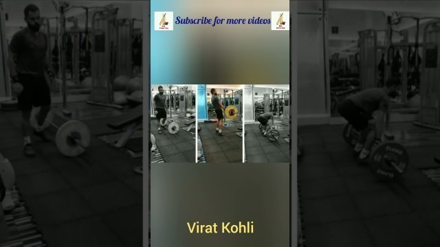 'Virat Kohli | Indian Cricketer |  Workout video | Exercises | Weight lifting-2'