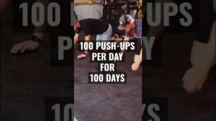 'NICK BARE 100 DAY PUSH-UP CHALLENGE (100 Push-ups Per Day for 100 Days)'
