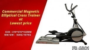 'Commercial Magnetic Ellliptical Cross Trainer FB-6801 From Energie Fitness'