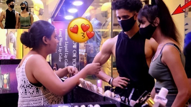 'WHEN FIT COUPLE ENTER A MALL - Amazing Public Reactions 