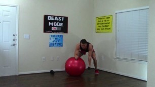 '20 Min Exercise Ball Workout - HASfit Exercise Ball Exercises - Stability Ball Workouts Swiss Ball'