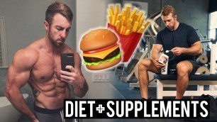'FULL DAY OF EATING + My Daily Supplement Stack'