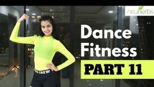 'Bollywood Dance Fitness Workout at Home | 20 Mins Fat Burning Cardio: Part 11 | Shahid Kapoor Medley'