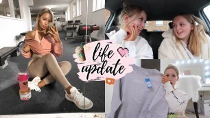 'LIFE UPDATE / GETTING BACK INTO FITNESS VLOG | ELLE DARBY | AD'