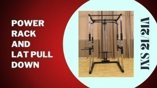 'ENERGIE FITNESS JXS 21/21A - Power Rack for Home Use Gym'