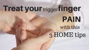 'Trigger Finger  Exercises at Home'
