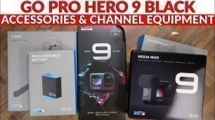 'GoPro Hero9 Accessories Unboxing | Travel With Fitness Couple'