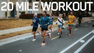 '20 Mile Run Workout At Marathon Pace | Ironman Prep S2.E8'
