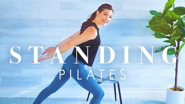 'Pilates for Seniors & Beginners // all Standing 20 minute Workout'