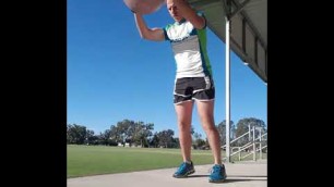 'XC Ski Fitness - Ball slam'