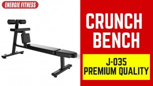 'J-035 Crunch Bench |  Energie Fitness'
