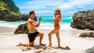 'Der Heiratsantrag auf Bali - Wird Sie JA Sagen? | FitnessOskar & Healthy_Mandy'