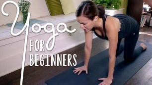 'Yoga For Complete Beginners - 20 Minute Home Yoga Workout!'