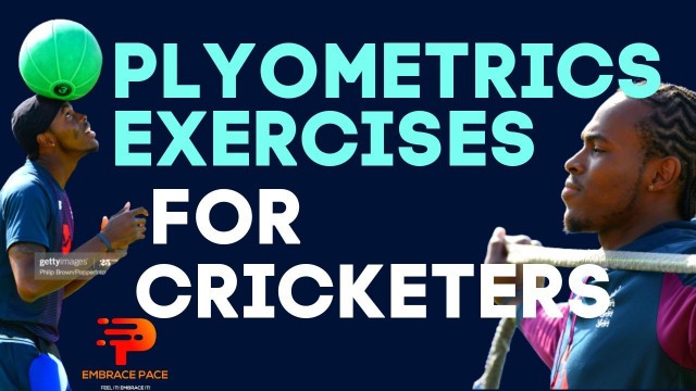 'PLYOMETRIC EXERCISES FOR CRICKETERS! 