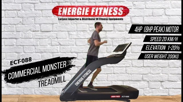 'Best Selling Monster Treadmill ECT 088 By Energie Fitness is here!'