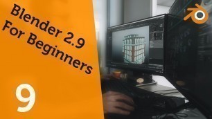 'Blender 2.9 For beginners #9 : Screw, Spin, Proportional Editing'